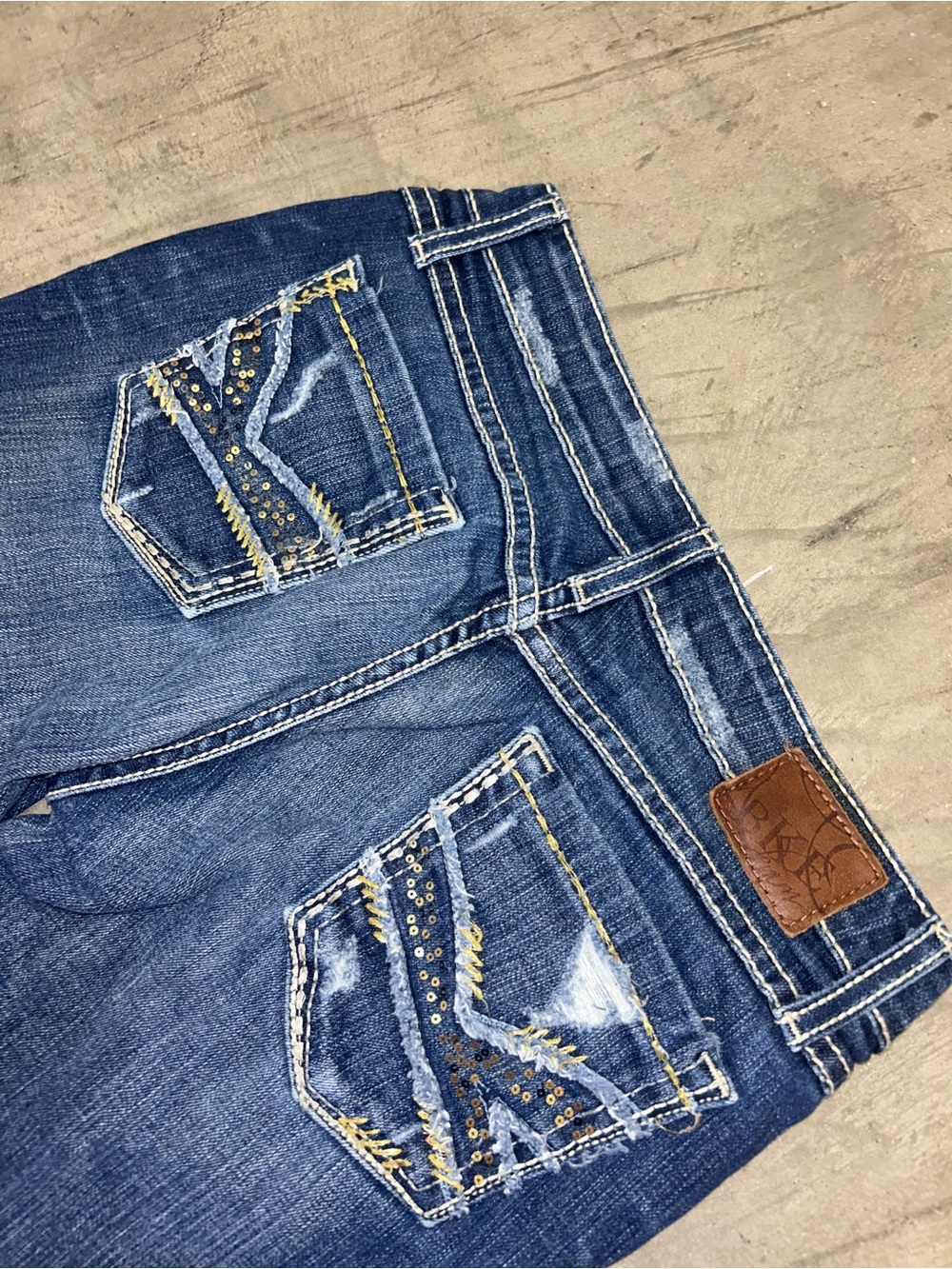Y2K Embellished Capris